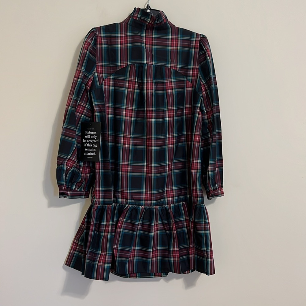 Tuckernuck ‎ highland Tartan Palmerston Plaid dress size S - Picture 8 of 14